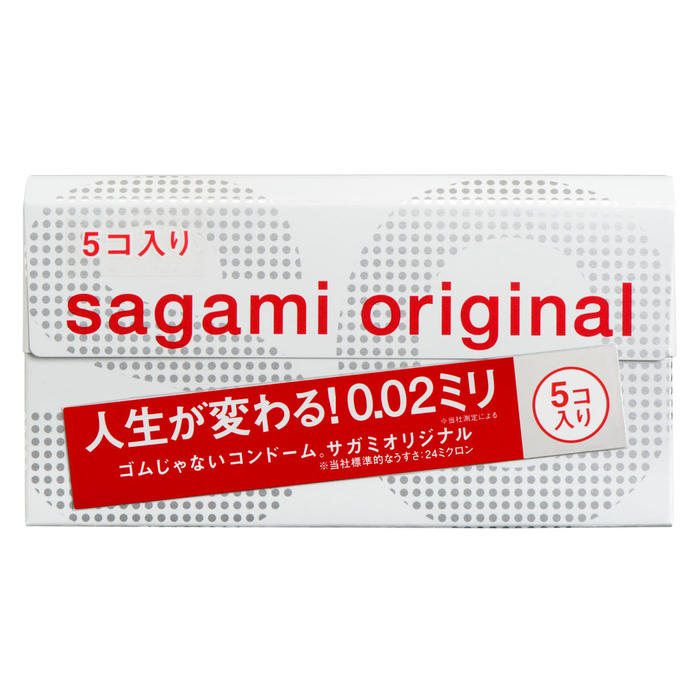 【メール便可能（5点まで）】サガミオリジナル 002 コンドーム 5個入 　【sagami original】