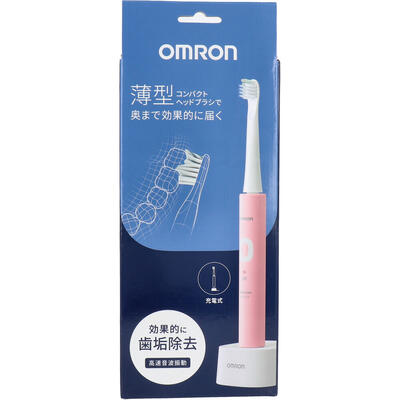 音波式電動歯ブラシ 充電式 ピンク HT-B3030-PK 　