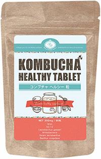 【メール便可能】コンブチャヘルシー粒 90粒　【KOMBUCHA HEALTHY コンブチャヘルシータブレット　酵素サプリメント　難消化性デキストリン、乳酸菌　ビフィズス菌　健康食品　日本製サプリメント】