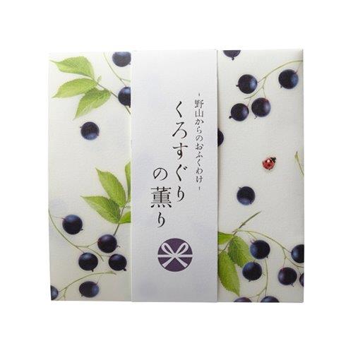 Inkou （Solid Perfume） - 【メール便可能】野山からのおふくわけ　くろすぐりの薫り スティック12本入　【日本香堂　お香 香立付き】