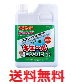 屋外用 キエール コケ・カビ (5倍濃縮タイプ) 1L　