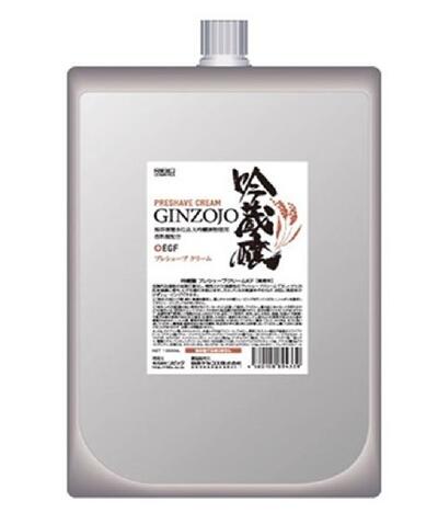 吟蔵醸 プレシェーブクリームKF 1000ml 【日本ケミコス GINZOJO ぎんぞうじょう シェービング ヒゲ剃り前】 吟蔵醸 プレシェーブクリームKF 1000ml 【日本ケミコス GINZOJO ぎんぞうじょう シェービング ヒゲ剃り前】