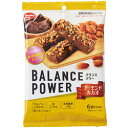 【メール便可能（2点まで）】バランスパワー アーモンドカカオ味 袋入 6袋（12本）入　【BALANCE POWER クッキー　健康食品　フード　おやつ　お菓子　食品】