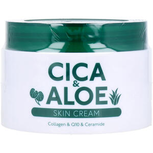 CICA＆ALOE スキンクリーム 200g　【ハッピーバース　フェイスクリーム　美容クリーム　日本製コスメ　スキンケア】