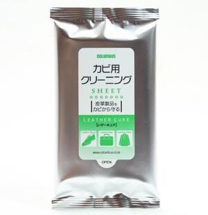 【メール便可能】レザーキュア　カビ用クリーニングシート ムショク　10枚入り　【COLUMBUS コロンブス..