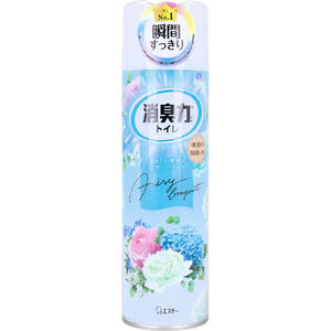 トイレの消臭力スプレー エアリーブーケ 365mL 【エステー 消臭スプレー トイレ用消臭剤 トイレ消臭剤 臭い対策 瞬間消臭 ニオイ対策 芳香剤 便所 除菌】