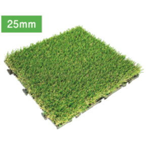 メモリーターフ スクエア 9枚セット MTSQ-09　【ジョイント式人工芝】