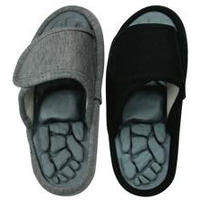 体にいい岩 L 【2色展開（ブラック/グレー）健康スリッパ ヘルスケア フットケア】