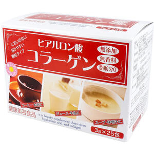 ヒアルロン酸コラーゲン 3g×25袋 【HIKARIヒアルロン酸コラーゲン サプリメント 健康食品 美容食品k】
