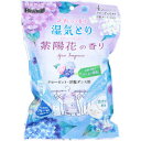 ドライ&ドライUP 湿気とり クローゼット・洋服ダンス用 紫陽花の香り 4シート入 【白元アース 除湿剤 湿気取り 湿気とり カビ予防 カビ対策 湿気対策 除湿 芳香】