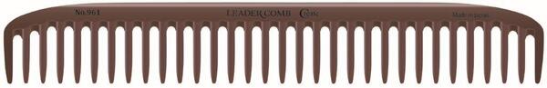 【メール便可能】リーダー カーボンコーム クリエイト No.961 チョコレート 【くし 櫛 ヘアケア 頭髪 美容室 美容院 美容師 プロ愛用 ヘアサロン 美容師 理容師 散髪 整髪 ヘアケア】