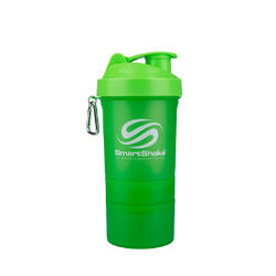 プロテインシェーカー　Smartshake O2GO 600ml ネオングリーン