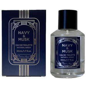 メリーアンドハリー オードトワレ ネイビーアンドムスクの香り 50mL 