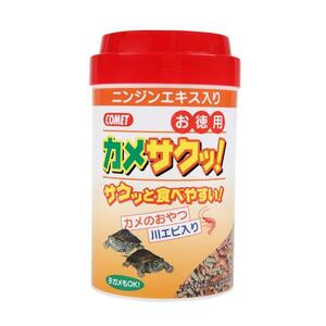 イトスイ　カメサクッ！お徳用　130g　【COMET　コメット　カメのおやつ　カメの飼育用餌　亀のおやつ　カメのエサ　亀のえさ　ペットフード　ペットグッズ】