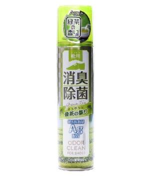 オドクリーンスリム　緑茶の香り 180ml 【COLUMBUS コロンブス　ODOR CLEAN イヤな臭いをとる　靴の臭い対策　靴用消臭スプレー　除菌　シューケア】