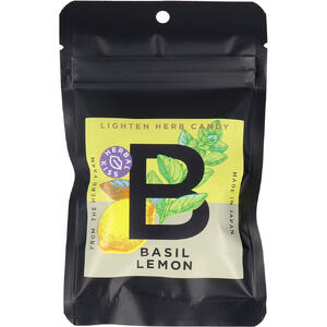 【メール便可能（3点まで）】ハーバルキッス バジル＆レモン 30g 【あめ　飴　キャンディ　キャンデー..