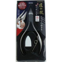 【メール便可能（2点まで）】匠の技 ステンレス製 ニッパーつめきり 鋭利型 G-1025【グリーンベル　日本製爪切り　つめ切り　爪きり　巻爪　巻き爪対策　フットケア　ネイルケア】