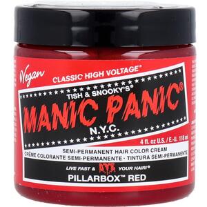 マニックパニック ヘアカラークリーム ピラーボックスレッド MC11020 118mL　【MANIC PANIC　マニパニ　美容　髪色　ウイッグ　ヘアーカラー　発色　ツヤ感　アメリカ製】