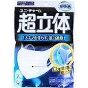 【メール便可能（4点まで）】ユニ・チャーム　超立体マスクふつう　7枚　4903111901937　【ユニチャーム　超立体マスク かぜ・花粉用 ふつうサイズ 7枚入 かぜ　花粉対策　大人用マスク　日本製マスク　不織布】
