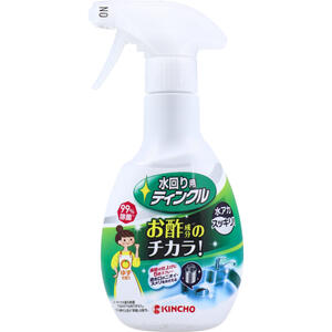 金鳥 水回り用ティンクル 防臭プラス 本体 ゆずの香り 300mL 【キッチン用洗剤　洗面台用洗剤　酢酸　フマル酸　シンク　流し台　消臭　除菌　水垢　排水口　石けんカス】