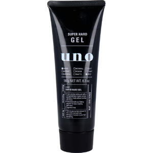 UNO(ウーノ) スーパーハードジェル f 整髪料 180g【ファイントゥデイ メンズ ヘアスタイリング ヘアスタイル ヘアセット 整髪料超強力 アンチオイリー...