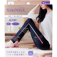 スリムウォーク スキニー ルームウェア ブラック Mサイズ 【SLIM WALK 部屋着 フットケア 着圧 美脚】 スリムウォーク スキニー ルームウェア ブラック Mサイズ 【SLIM WALK 部屋着 フットケア 着圧 美脚】