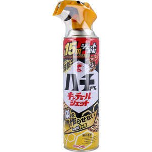 ハチ・アブ用 キンチョールジェット 510mL　【KINCHO　金鳥　蜂　虻　蜂の巣対策　害虫対策　駆除　除虫　防虫　巣作り予防　スプレー　ジェット噴射】