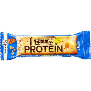 【メール便可能(5点まで)】1本満足バー プロテインベイクドチーズ 1本入 【アサヒグループ食品 ベイクドバー お菓子 食品 おやつ 間食 大豆 ソイプロテイン タンパク質 ビタミン】 【メール便可能(5点まで)】1本満足バー プロテインベイクドチーズ 1本入 【アサヒグループ食品 ベイクドバー お菓子 食品 おやつ 間食 大豆 ソイプロテイン タンパク質 ビタミン】