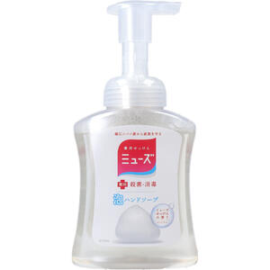 薬用せっけん ミューズ 泡ハンドソープ オリジナル ミューズせっけんの香り 本体ボトル 250mL 【殺菌 除菌 消毒 泡石けん 石鹸 手洗い 泡ソープ てあらい 手あらい 保湿】