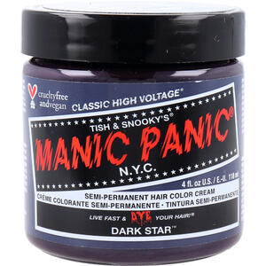 マニックパニック ヘアカラークリーム ダークスター MC11062 118mL 【MANIC PANIC マニパニ 美容 髪色 ウイッグ用 ヘアーカラー 発色 ツヤ感 アメリカ製】