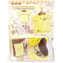 【2点までメール便可能】サンリオ ポムポムプリン はじめてのソーイングキット 1セット【手芸 裁縫 工作 キッズ こども 子ども 子供 プラスチック針 マスコット】