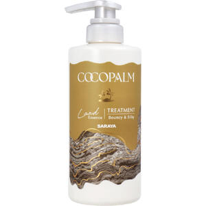 ココパーム ランドエッセンストリートメント 本体 450mL 【サラヤ　ヘアケア　オーガニックココナッツオイル　シュガービート　カシミ..