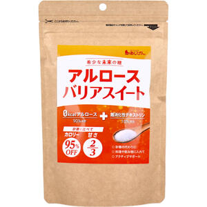 アルロースバリアスイート 120g 【味源　あじげん　希少糖　難消化性デキストリン　砂糖の代わり　甘味料　低カロリー】