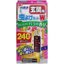 2つの薬剤で速く効く！長く効く！バポナ　玄関用　虫よけネットW　バラの香り　240日用　1個入【夏　虫除け　防虫　除虫　害虫対策】