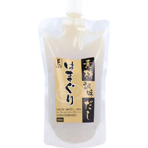 素材調味だし はまぐり 400mL　【出汁　濃縮　旨味　液体だし　コク出し　磯の香り　海鮮料理　蛤　ハマグリ　ラーメンスープ　お吸い物　鍋のだし　貝類】