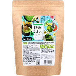 PonCha(ポンチャ) 抹茶 50g(50粒入)　【菱和園　インスタントティー　フリーズドライ　ドライティー　..