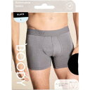 BOODY メンズ エブリデイ ボクサー ブラック Lサイズ 1枚入【ブーディー 男性用 メンズ インナー パンツ 下着 ミッドライズ 通気性 吸湿性 ストレッチ性 オーガニックバンブー】(4)