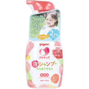 ピジョン ぷちキッズ 泡シャンプーからまりするん フレッシュアップルの香り 本体 300mL 【pigeon お風呂 おふろ 赤ちゃん ベビー こども 子ども 子供 ヘアケア ポンプタイプ】