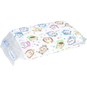 ちいかわ 水に流せるティシュ ソフトパックティシュ 200枚(100組)入 【ティッシュペーパー　トイレに流せる　フィルム包装　ソフトパックティッシュ　持ち運び　吊り下げ可能】