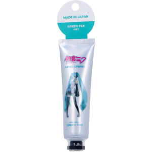 【まとめ買い・メール便配送・代引き不可】ハンドクリーム 初音ミク グリーンティーの香り 30g　【うる..