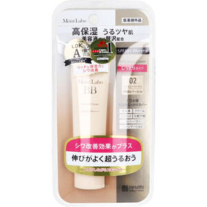 モイストラボ BBエッセンスクリーム＜シャイニーベージュ＞ 30g　【明色化粧品　美容液　クリーム　UVカット　化粧下地　コンシーラー　ファンデーション　紫外線対策　UV対策　スキンケア　医薬部外品　薬用　シワ】