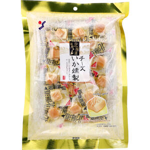 【メール便可能（1点まで）】北海道仕込み チーズいか燻製 100g 【おつまみ　ツマミ　おやつ　烏賊　肴　くんせい】