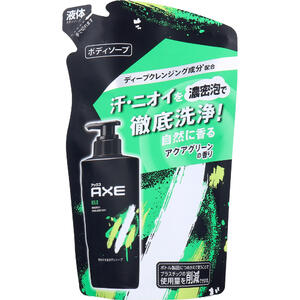 アックス フレグランス ボディソープ キロ 詰替用 280g　【ユニリーバ　AXE　フレグランスソープ　洗浄　ディープクレンジング　ボディケア　香り　身体　芳香　汗臭　メンズ　男性用　つめかえ　詰め替え】