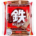 ヘルシークラブ 鉄プラスコラーゲンウエハース ココア味 18枚入 【ウェハース カルシウム Ca 鉄分 Fe 間食 栄養機能食品 おやつ お菓子】