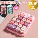 ミッフィー グッズ キーボード ワイヤレス 18キー 2.4G無線 数字キーボード ワイヤレスキーボード miffyキーボード 持ち運び便利 ナンバーパッド 片...