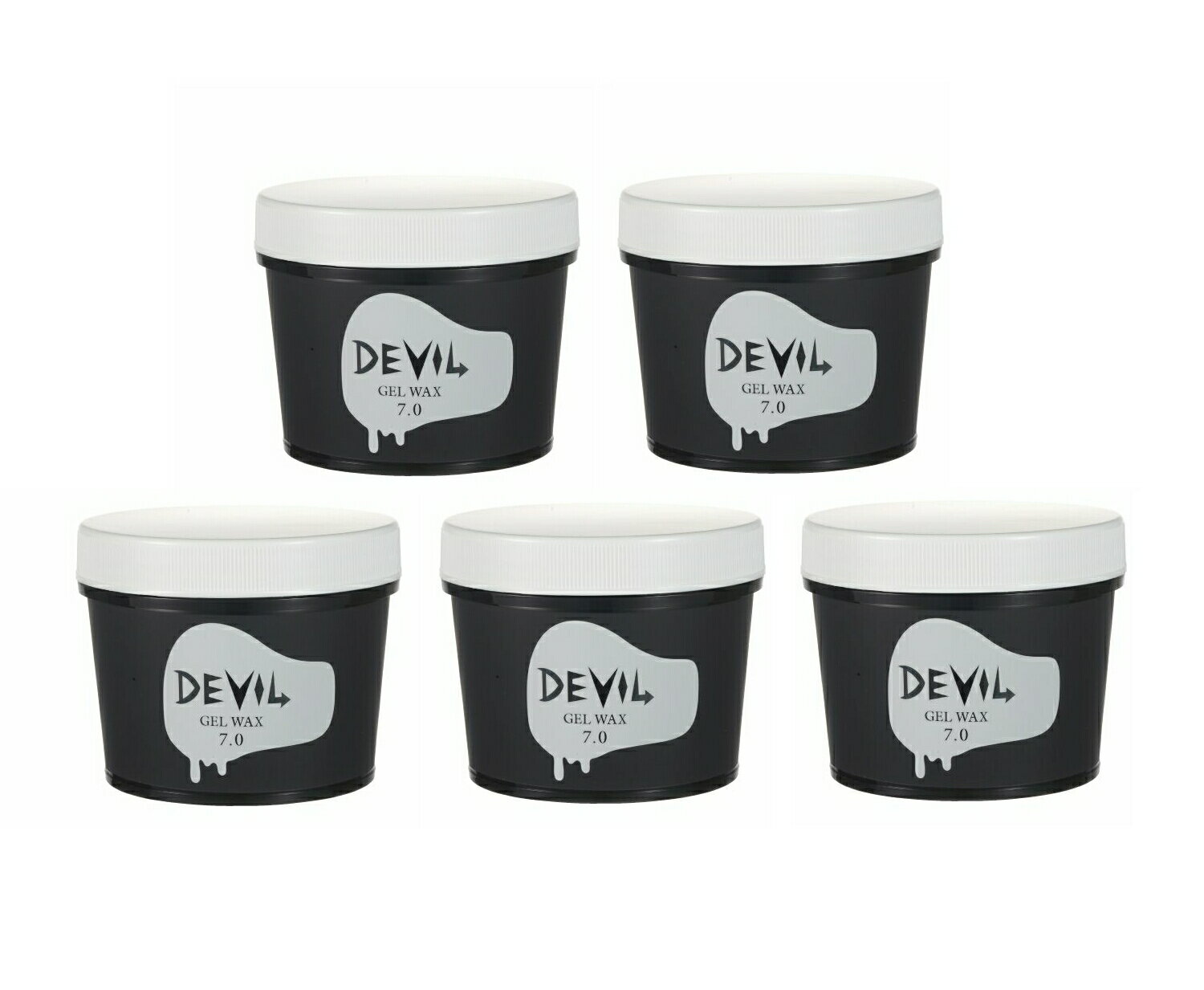 【5個】ビューティーエクスペリエンス (モルトベーネ)　ロレッタデビル　ジェルワックス 7.0　240g　5個セット　【送料無料】