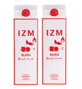 【2本】酵素ドリンク ISM BURN イズム バーン アセロラテイスト 1000ml 2本セット 【送料無料】