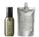 【115ml＆300ml】【セット販売】ナンバースリー　HUE care　ヒュウケア ヘアオイル 115ml容器入り＆300ml詰替　　【送料無料】