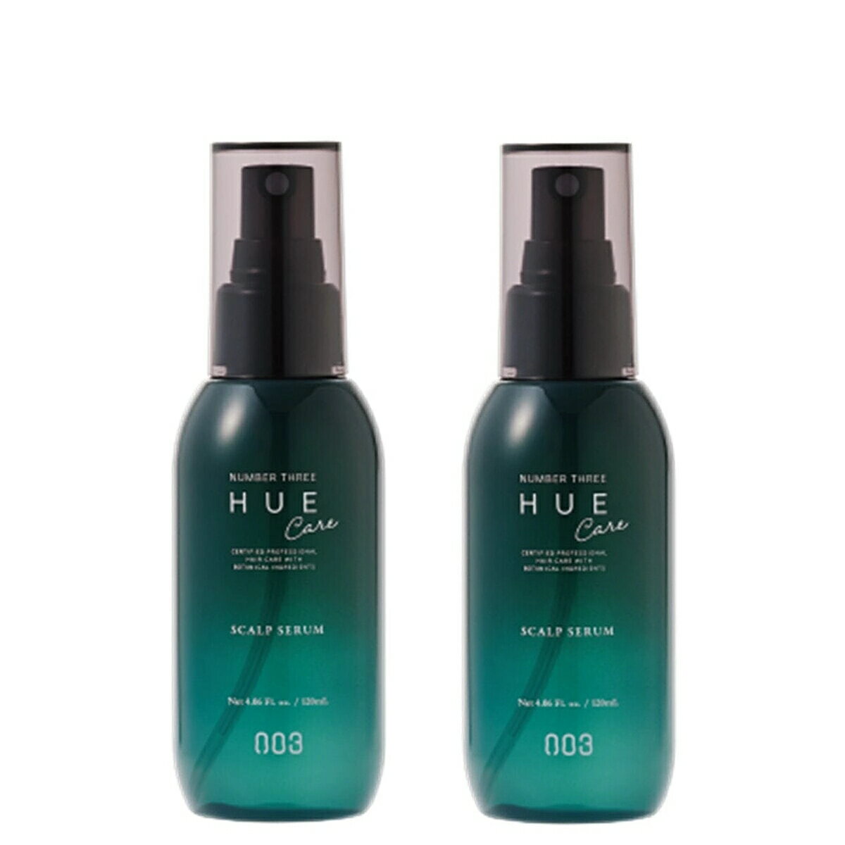 【2個】ナンバースリー　HUE care　ヒュウケア スカルプセラム 120ml　2個セット　【送料無料】