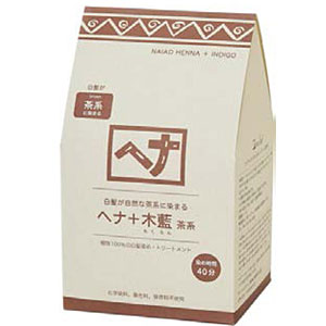 【送料無料】　ナイアードヘナ　＋木藍 茶系　400gのサムネイル